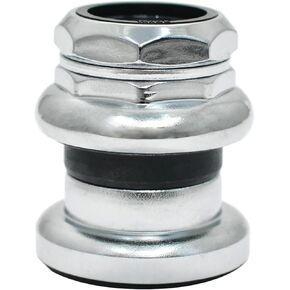 Tange-Seiki Passage 1" Threaded Headset 26.4mm Crown Race, Silver, TAST2990