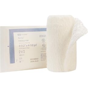 Kerlix Fluff Bandage Roll Gauze 6-Ply 4-1/2 Inch X 4-1/10 Yard Roll Shape Sterile, 6715- - Case of 100