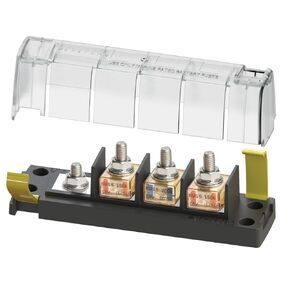 Blue Sea 5196 Mrbf Surface Mount 3 Circuit Fuse Block - Common Source