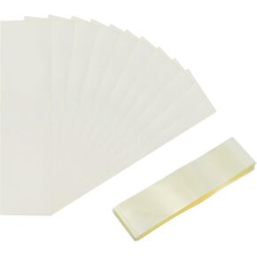 uxcell 1000Pcs Shrink Bands, 33 * 95mm PVC Clear Perforated Shrink Bands, Heat Shrink Wrap Bands for Bottles, Jars Seal for Dropper Bottle, Test Tube Bottles
