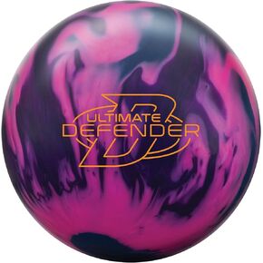 Bowlerstore Products Brunswick PRE-DRILLED Ultimate Defender Bowling Ball - Violet/Pink/Navy 15lbs