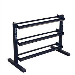 Body-Solid Three-Tier Horizontal Dumbbell Rack (GDR363) - Dumbbells not Included