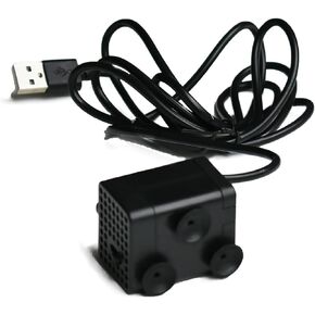 Tabletop Water Fountain Indoor Fountains and Waterfalls USB Powered Fountain, Mini Submersible Water Pump Flows, USB Water Pump Motor Accessories
