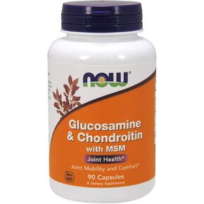 NOW Foods Glucosamine & Chondroitin with MSM, 90 Count
