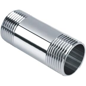 Beduan Stainless Steel Pipe Fittings, 1/2" NPT x 1/2" NPT Male Threaded, 2" Length Nipple Cast Pipe