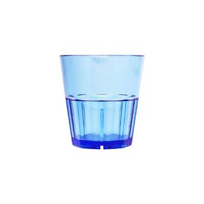 FSE PLPCTB108BL Rocks Glass, 8 oz., break-resistant, stackable, Pack of 12