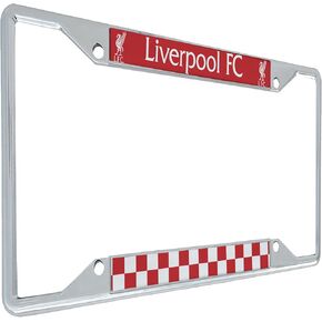 Desert Cactus Liverpool FC License Plate Frame Football Soccer Car Tag Holder for Front or Back of Car Officially Licensed Metal (Frame - Design 4)