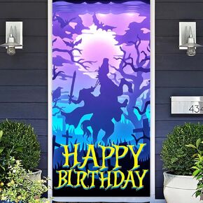 عيد الهالوين السعيد عيد ميلاد سعيد راية خلفية خدعة أو علاج شواهد القبور الخفافيش الإرهاب الرعب موضوع الزينة ديكور لعيد الهالوين الأول عيد ميلاد لوازم حفلات الهالوين خلفية الصورة كشك الدعائم عدة in Kuwait