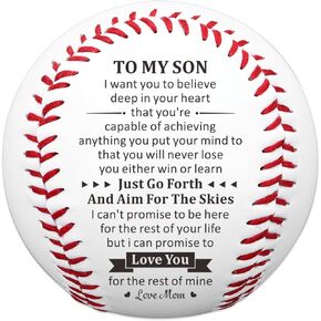 Delujouberst Baseball Accessories for Men Boys Son Gifts from Mom to My Son Birthday for Kids Teen Boys 18th 21st Birthday Gifts Baseball Player Gifts Outdoor Baseball Game Baseball Mom Essentials