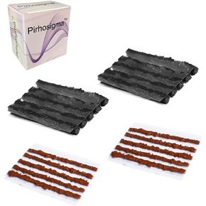 20 قطعة لمقاسين من طقم إصلاح إطارات الدراجة بدون أنبوب، شرائط إعادة تعبئة الحبل، سدادات 1.5 مم 3.5 مم، ثقب الطوارئ المسطح لدراجات الطرق والدراجات الجبلية in Kuwait