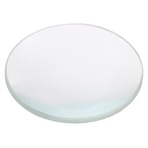 ULTECHNOVO Double Convex Glass Lens, Optically Worked Glass Lens Premium Optical Glass, Spherical, 30mm Diameter, 50mm Focal Length for Labs Physics Classrooms