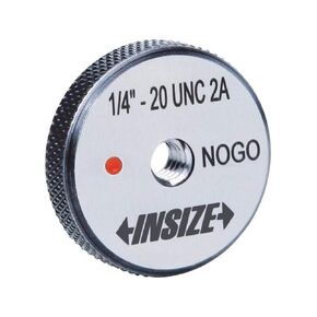 INSIZE 4121-3C2N American Standard Thread Ring Gage, No Go, 3/8-24 UNF