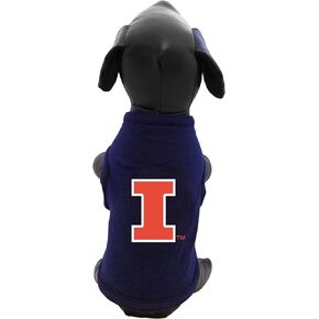 NCAA Illinois Fighting Illini Cotton Lycra Dog Tank Top