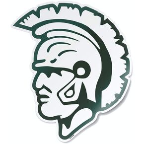 Nudge Nudge Printing Michigan State University Stickers MSU Spartans Car Decal Helmet on The State of Michigan Weatherproof Officially Licensed NCAA Vinyl for Bumpers, Laptops, Water Bottles in Kuwait