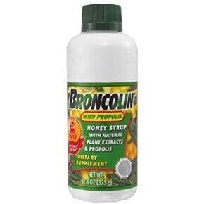 6pk - Broncolin With Propolis - Honey Syrup - Natural