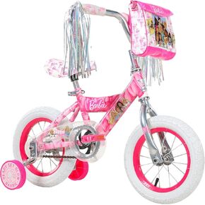 Dynacraft Barbie 12" Children's Bike – Fun and Stylish Design, Sturdy and Durable, Perfect for Kids Learning to Ride, Easy to Assemble, Ideal for Young Riders