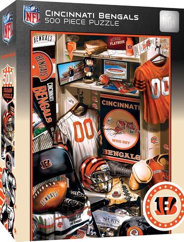 Cincinnati Bengals NFL Locker Room 500pc Puzzle in Saudi Arabia