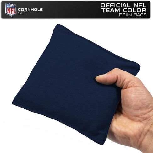 مجموعة ألعاب Wild Sports NFL Denver Broncos Cornhole الخارجية، 2 × 3 بوصة، أزرق، مقاس واحد (1-1-16023-TJ109WD) in Kuwait