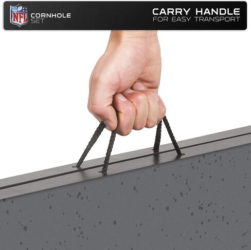 مجموعة ألعاب Wild Sports NFL Denver Broncos Cornhole الخارجية، 2 × 3 بوصة، أزرق، مقاس واحد (1-1-16023-TJ109WD) in Kuwait