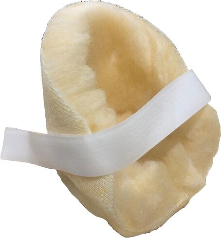 واقي الكعب متعدد الطبقات من Skil-Care موديل 2023، عالمي - تخفيف الضغط، جلد الغنم الصناعي، فتحات تهوية لتدفق الهواء، تقليل الرطوبة، ملاءمة مريحة، قابل للغسل، 503015 in Kuwait