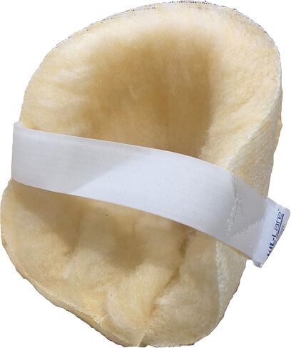 واقي الكعب متعدد الطبقات من Skil-Care موديل 2023، عالمي - تخفيف الضغط، جلد الغنم الصناعي، فتحات تهوية لتدفق الهواء، تقليل الرطوبة، ملاءمة مريحة، قابل للغسل، 503015 in Kuwait