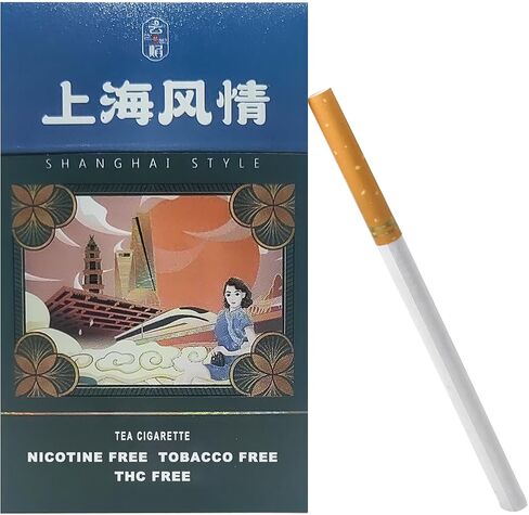 Wild Tea Herbal Cigarettes,Smoking Cessation Aids,Help Quit Smoking,NO Nicotine, NO Tobacco(1 Pack/20 Smokes) in Saudi Arabia