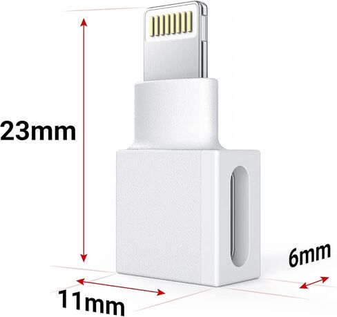 Right Angle Lightning Adapter Compatible with Lifeproof,Otterbox Case - 90 Degree Male to Female,2-Pack in Saudi Arabia
