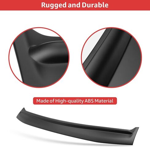 منحرف غطاء محرك السيارة لعام 2021 2022 2023 2024 ملحقات فورد برونكو 2/4 غطاء محرك السيارة واقي الحجر (أسود غير لامع) in Kuwait