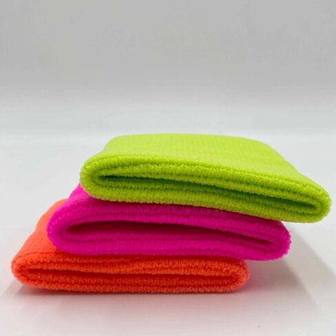 سوار معصم رياضي رياضي بطبقة مزدوجة للجنسين من Couver Neon (زوج) in Kuwait