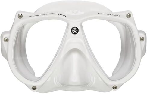 Aqua Lung Teknika Two Window Dive Mask (White/White/Clear) in Saudi Arabia