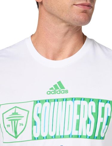 adidas Men's Seattle Sounders Fc Short Sleeve Pre-Game T-Shirt in Saudi Arabia