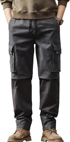 Men's Casual Pants Straight Leg,(Standard and Big & Tall) in Saudi Arabia