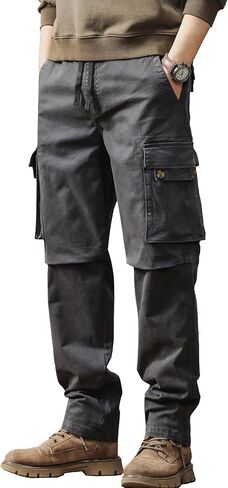 Men's Casual Pants Straight Leg,(Standard and Big & Tall) in Saudi Arabia