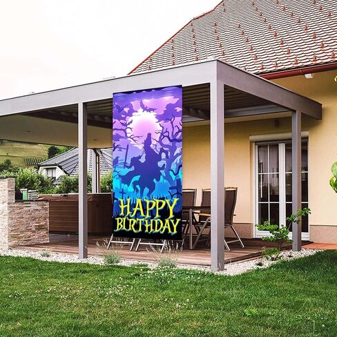 عيد الهالوين السعيد عيد ميلاد سعيد راية خلفية خدعة أو علاج شواهد القبور الخفافيش الإرهاب الرعب موضوع الزينة ديكور لعيد الهالوين الأول عيد ميلاد لوازم حفلات الهالوين خلفية الصورة كشك الدعائم عدة in Kuwait