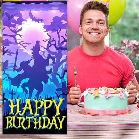 عيد الهالوين السعيد عيد ميلاد سعيد راية خلفية خدعة أو علاج شواهد القبور الخفافيش الإرهاب الرعب موضوع الزينة ديكور لعيد الهالوين الأول عيد ميلاد لوازم حفلات الهالوين خلفية الصورة كشك الدعائم عدة in Kuwait