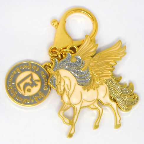 Feng Shui Sky Unicorn With Spirit Essence Keychain Harmony Porsperity Success Amulet Lucky Christmas Gift W5486 in Saudi Arabia