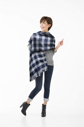 Littlearth NCAA womens Ncaa Plaid Blanket Scarf in Saudi Arabia