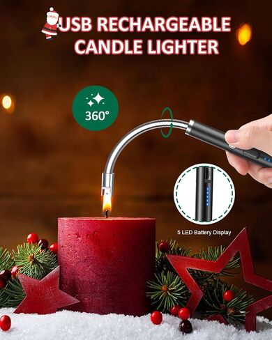 Candle Care Kit for Valentine's Day, 4-in-1 Gift Wrapping, Candle Wick Trimmer Set, Candle Snuffer, Candle Wick Dipper, Candle Lighter Set for Candle Lover, Red Heart in Saudi Arabia
