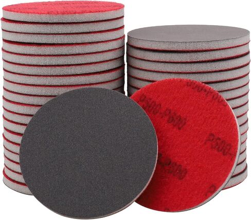 20 Pcs 180 to 3000 Grit Sanding Sponge Set,Ultra Fine Sanding Sponges Pads, Soft Foam Hand Sander Block Wet Dry Sandpaper for Model Drywall Metal Wood Furniture Polishing in Kuwait