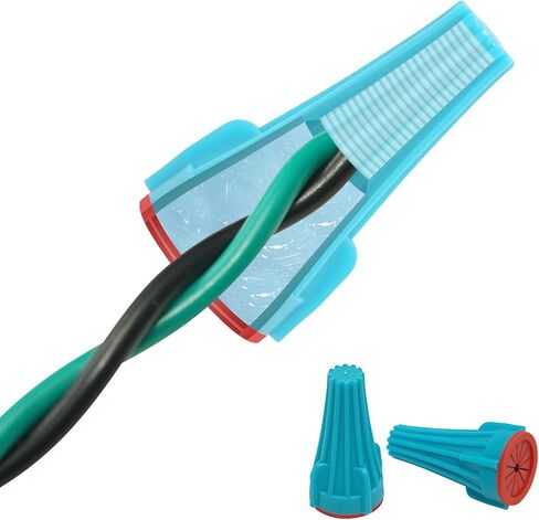 Landscape Wire Connectors 32 Amp for 20-10 AWG UL Listed, 20 PCS Waterproof Wire Connectors Nuts for Outdoor Landscape Patio Lighting in Saudi Arabia