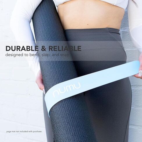 حزام بساط اليوجا - سهل التركيب للحفاظ على بساط التمرين ملفوفًا بإحكام وآمنًا لتخزين بساط اليوجا والسفر in Kuwait