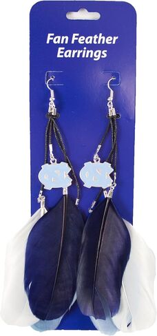 Littlearth NCAA womens Feather Earrings in Saudi Arabia