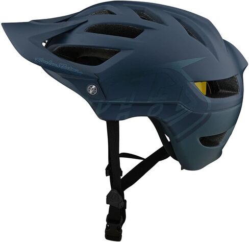 Troy Lee Designs Adult | Trail | All Mountain | Mountain Bike A1 MIPS Classic Helmet - (Black/White, X-Large/2X-Large) in Saudi Arabia