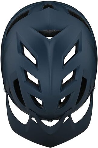 Troy Lee Designs Adult | Trail | All Mountain | Mountain Bike A1 MIPS Classic Helmet - (Black/White, X-Large/2X-Large) in Saudi Arabia