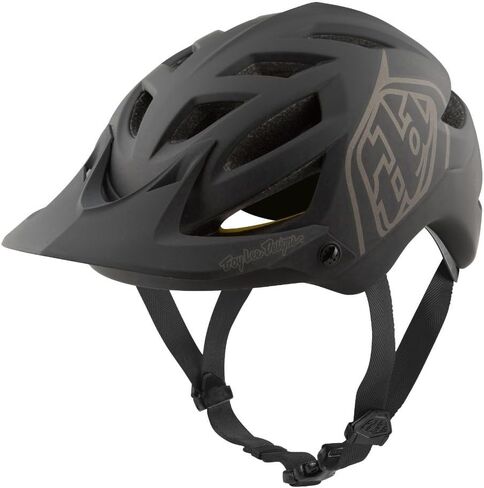 Troy Lee Designs Adult | Trail | All Mountain | Mountain Bike A1 MIPS Classic Helmet - (Black/White, X-Large/2X-Large) in Saudi Arabia