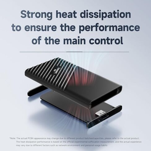 fanxiang 500GB External SSD Portable, Up to 2000MB/s, USB C External Solid State Drive External Hard Drive, USB 3.2 Gen2*2 Type-C SSD for iPhone 15/Pro/PC/Laptops/Creators/Gaming in Kuwait