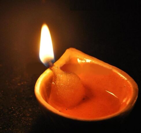 Hand Rolled Organic Cotton Puja Wicks Religous Long Jyot Bati Akhand Pooja Lamps Diya Batti (100 Pieces), Small, White in Saudi Arabia