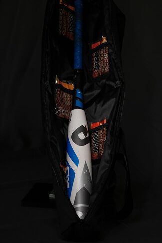 KRATO Sports Baseball Softball Batting Bat Bag Backpack - T-Ball Bat Equipment - Bat Warmer bag for Baseball - Baseball Backpack for Youth and Adults Batting Bag - Black in Saudi Arabia