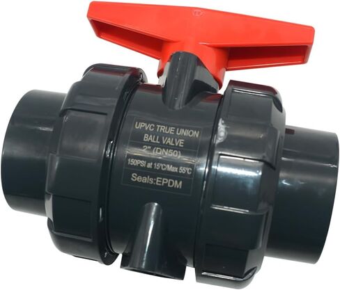 PVC Union Ball Valve,UPVC True Union Ball Valve,Pool Full Flow Ball Valve,ASTM EPDM O-ring Slip Socket Ball Valve for Irrigation, Pool, Venting Systems (1'') in Saudi Arabia