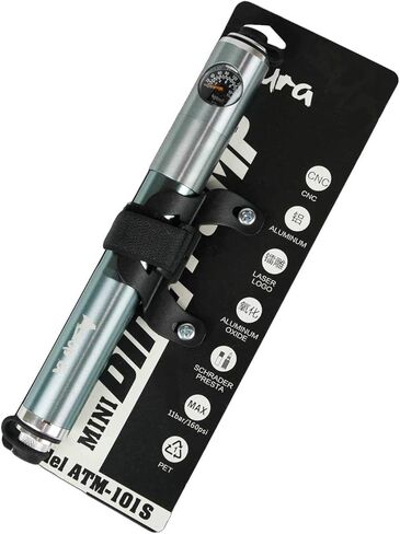 Asura FastHand Manual Bike Pump with Presure Gauge and Frame Mount in Kuwait